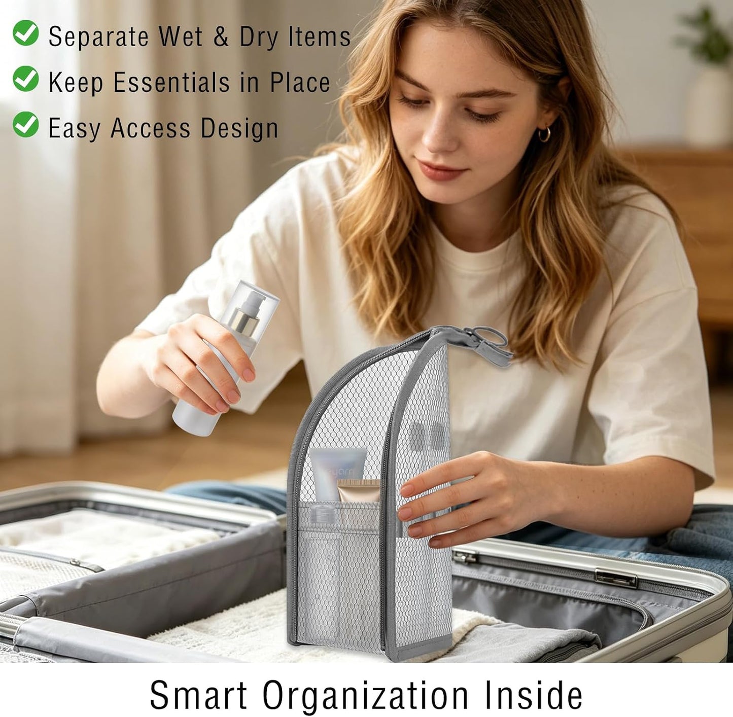 MUVO™ Standing Toiletry Pouch