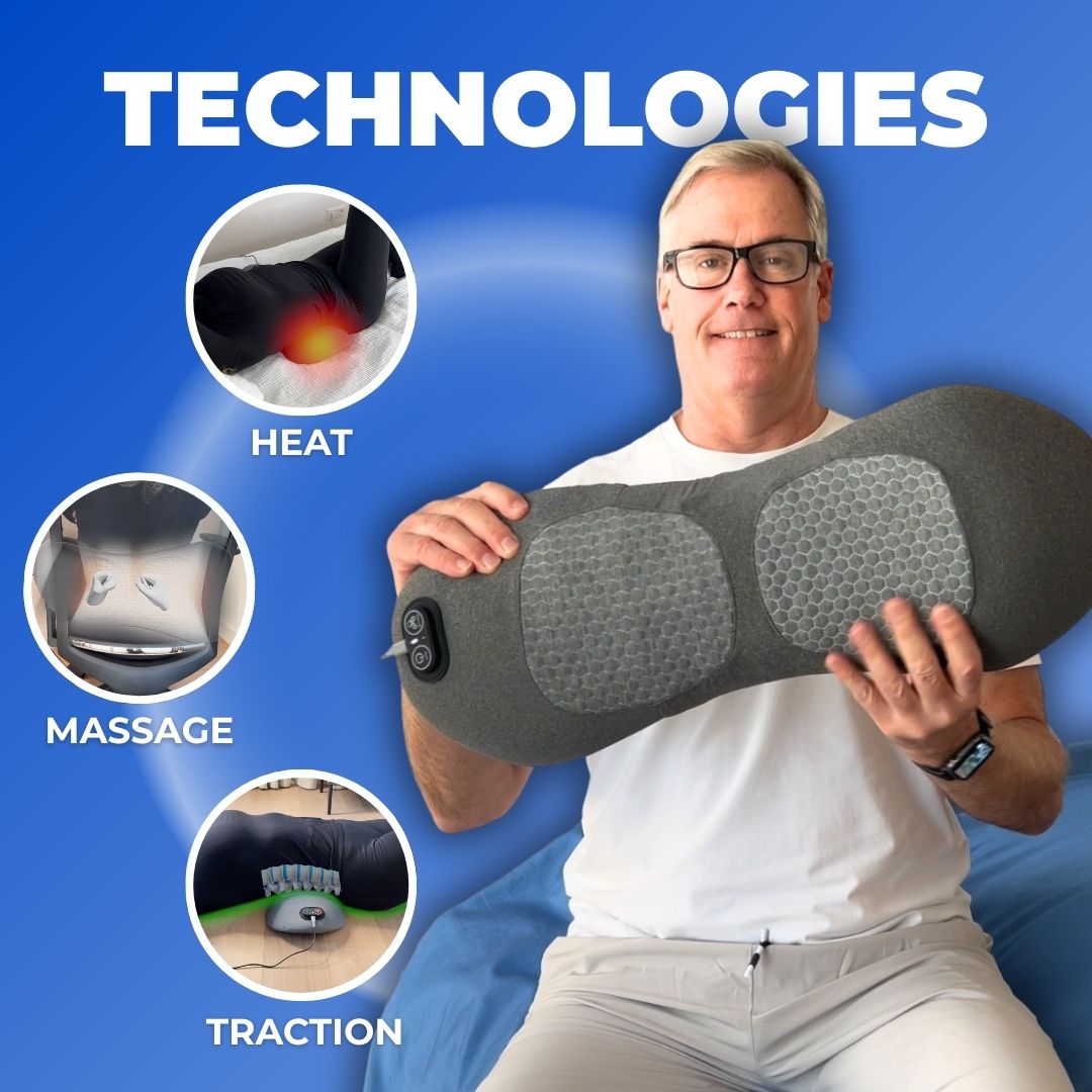 TheKneado™ Massager - Fast Back Pain Relief at Home