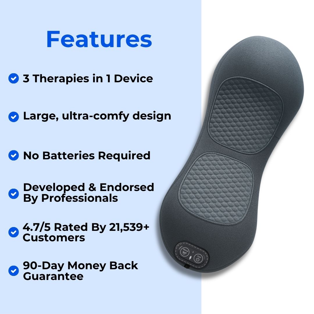 TheKneado™ Massager - Fast Back Pain Relief at Home