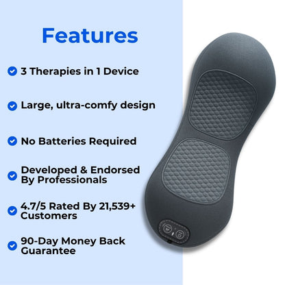 TheKneado™ Massager - Fast Back Pain Relief at Home